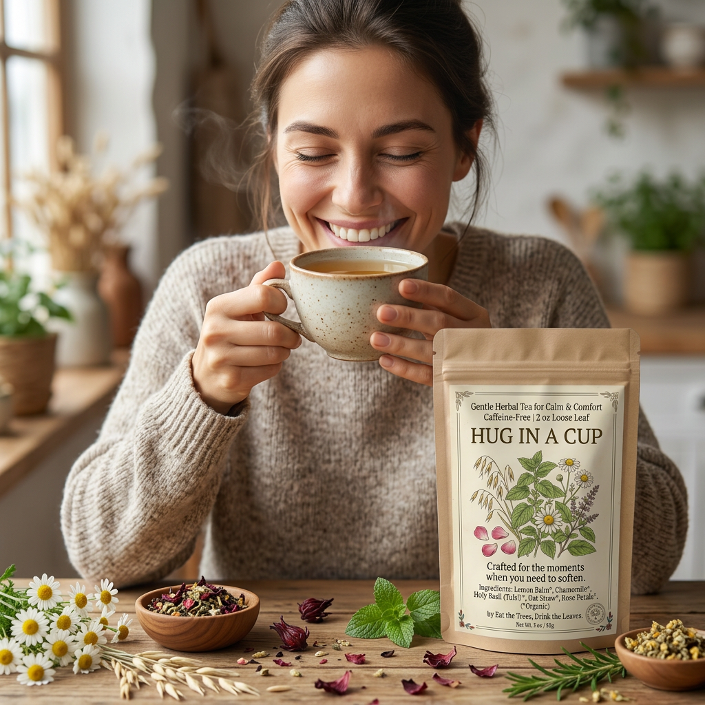 Hug in a Cup — Comfort & Calm Herbal Tea